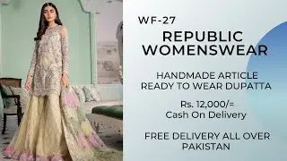 Republic Womenswear Wedding Formals | Handmade Article | 100% as Original | King Copy | WF-27