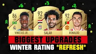 FIFA 22 | BIGGEST WINTER UPGRADES! 😱🔥 ft. Salah, Ronaldo, Vinicius...