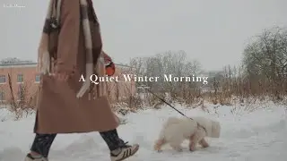  When Life Feels Slow | A Quiet Winter Morning | Silent and Cozy Vlog
