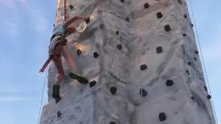 Lizzie's Wall Climb