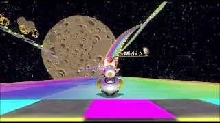 [Mario Kart Wii 300cc TAS] 3DS Rainbow Road 1:03.454