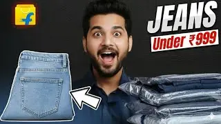 Best Jeans for Men Under 1000 🔥| Flipkart Jeans Haul 2025 | Top Branded Jeans Review