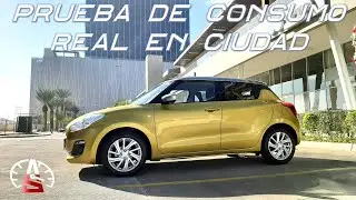 Suzuki Swift BoosterGreen Prueba de consumo real en ciudad