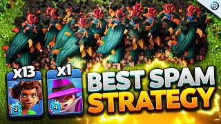Every Max TH17 Base Easy 3star just One click।। Root Rider।। RC Walk Invisible Spell