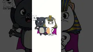 JoJo&rsquo;s Halloween Cat Babo (Animation Meme) #shorts