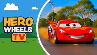 Meet Turbo the racing Car and all his friends in Hero Town | Hero Wheels TV | Season 1 Ep 07