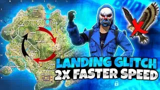2x FAST LANDING GLITCH REVEL 😱 | NEW GLITCH IN FREE FIRE 🔥| FASTER LANDING GLITCH - Garena Free Fire