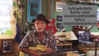 Stratcat Willie And The Strays - Can't Stop the Blues Show