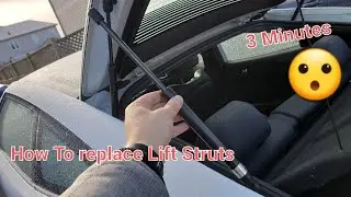 How to Replace Liftgate Struts | Hyundai Veloster