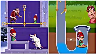 Home Pin 2 level 81 to 90 | pull the pin gameplay walkthrough | how to play mobile game