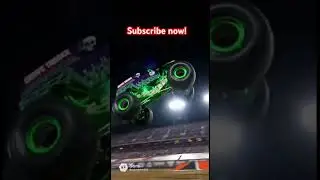 Gravedigger bad landing!