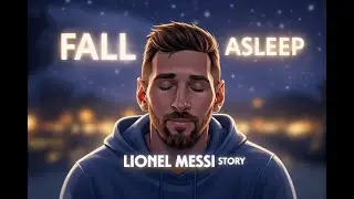 Lionel Messi: The Full Life Story | Deep Sleep Story with Rain