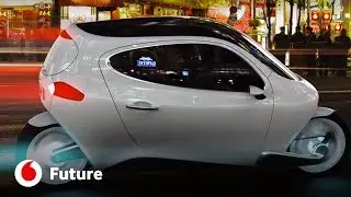 A incrível moto elétrica que nunca cai | Vodafone Future