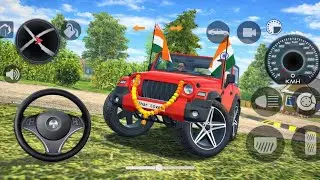 Modified Mahindra Thar Car Games: Indian Cars (Gadi Wala Game) - Car Game Android Gameplay 2025