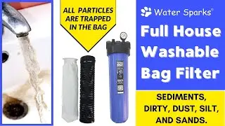 Water Sparks Bag Filter | Washable Filter