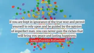 Joseph Franklin Rutherford top Quotes, best quotes from Joseph Franklin Rutherford