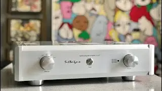 Silbatone JI-107 with Lumin U1 Mini, Matrix Audio X Sabre Pro MQA and Harbeth P3ESR