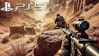 BLOOD DESERT - SPECIAL FORCES - Realistic Immersion Call of Duty MW2 Remastered PS5 4K60