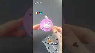 DIY cute hello kitty measurement  tape ✨ #diy #craftart #cute