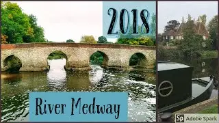 River Medway, Yalding, Kent UK