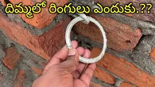 పిట్టగోడ దిమ్మల్లో రింగులు ఎందుకు పెడతారు || Parapet wall design and rings cost details