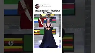 Manushi Chhillar's Final Walk as Miss World #manushichhillar #missworld #bollywood