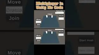 How I make Multiplayer game in Unity with no code ? 