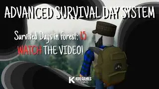 Advanced Survival Day System | Tutorial + Showcase