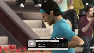 Top Spin 4 - Federer vs Nadal (Expert) Rome - 4K 60 FPS
