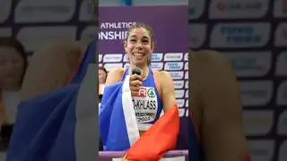 😍 Les premiers mots d'Auriana Lazraq-Khlass, vice-championne d'Europe de l'heptathlon &agrave; Rome !