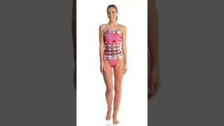 Dolfin Uglies Women's Valentines V-2 Back One Piece Swimsuit | SwimOutlet.com
