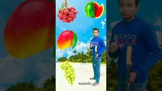 Rounding Hari to.. watermelon, lichi, mango,grafs.#vfx#shortsfeed#shorts