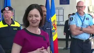 Visit of Leuseni Moldova border and meeting with FRONTEX