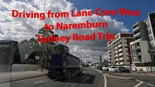 Driving from Lane Cove West to Naremburn | Sydney Road Trip