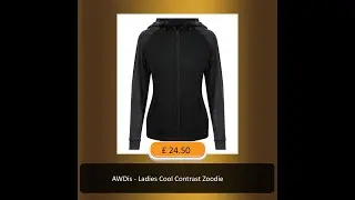 AWDis - Ladies Cool Contrast Zoodie