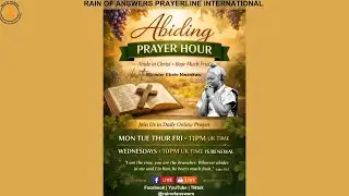 ABIDING PRAYER HOUR || APPOINTED TIME FOR DIVINE BIRTHING