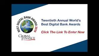 Global Finance Best Digital Bank Awards 2019