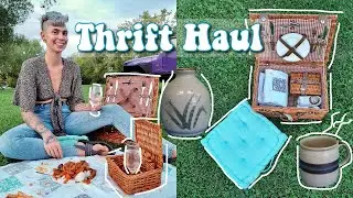 recent thrift finds | fall thrift shopping haul 2021 | boho home decor + more!