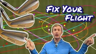 Объяснение данных Trackman. Угол наклона влияет на форму удара. Рассеивание мяча. Исправление траектории полета мяча.