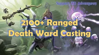 2100 Ranged Death Ward Casting | Support Witch Doctor Adventures | DOTA 2