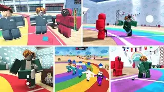 Top Five Six Legged Pentathlon Game in Roblox | Full Gameplay Walkthrough  | Roblox