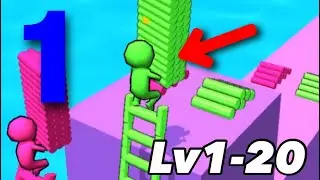 Ladder Race / ラダーレース#1 level 1-20 Game play