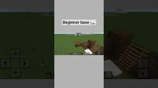 Minecraft beginner base#trending #viral#gaming #YouTube shorts 🩳