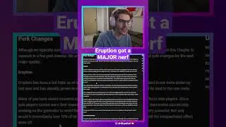 Eruption got a MAJOR nerf - Dead by Daylight 6.6.0