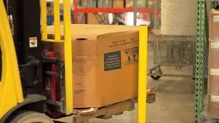 SlowStop Bollard Warehouse Pallet Rack Protection