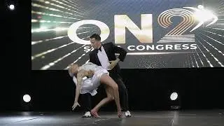 Mambo Night Live: Javi & Judith in Genova, Italy (SalsaOn2 Congress). Amazing Chemistry & Moves!
