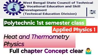heat and thermometry || Polytechnic exam preparation in 10 days |  physics suggestion