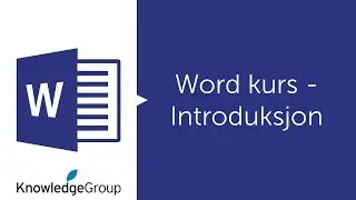 Word kurs - Introduksjon - Norsk 2016 / 2013 / 2010