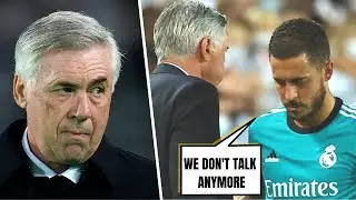 Ancelotti Reacts to Hazard's Claim That They Don't Talk Anymore