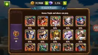 Magic Rush - Dragon Prayer, saving free prayers for event